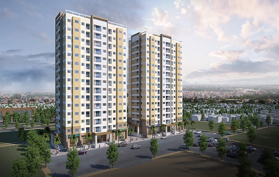Tiện ích công viên tại Chung cư An Sương