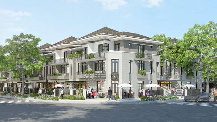 Phối cảnh Khu dân cư Nhà Bè Riverside