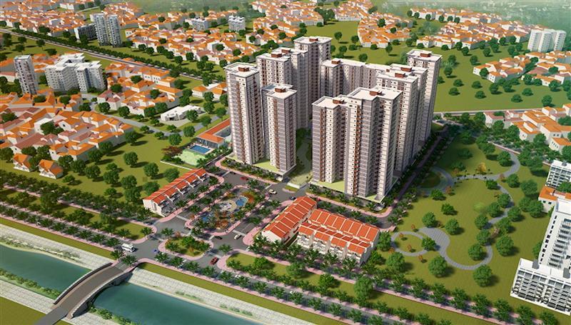 Phối cảnh Khu đô thị Khang An Residence, Bình Tân