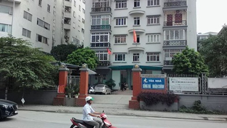 Tổng quan Chung cư Sông Đà 162 Nguyễn Tuân từ bên ngoài