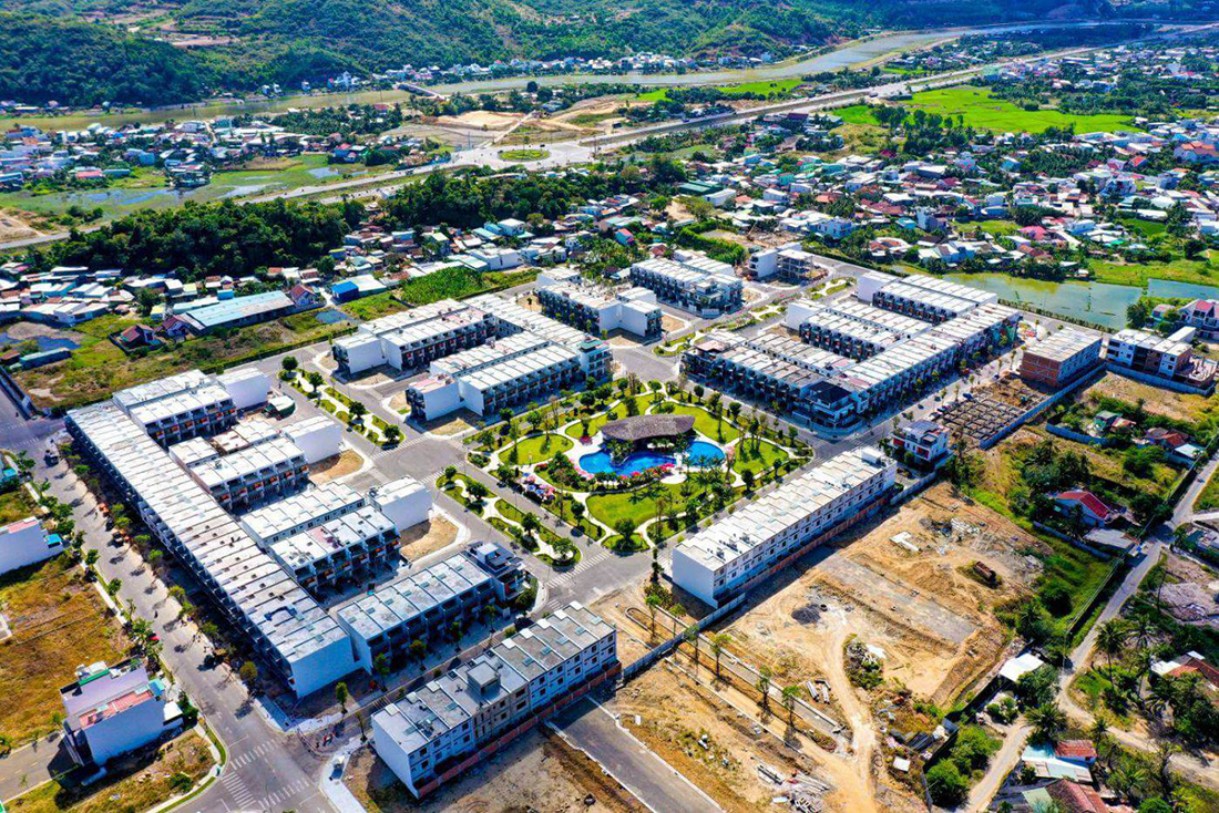 Toàn cảnh khu biệt thự compound KVG The Capella Nha Trang