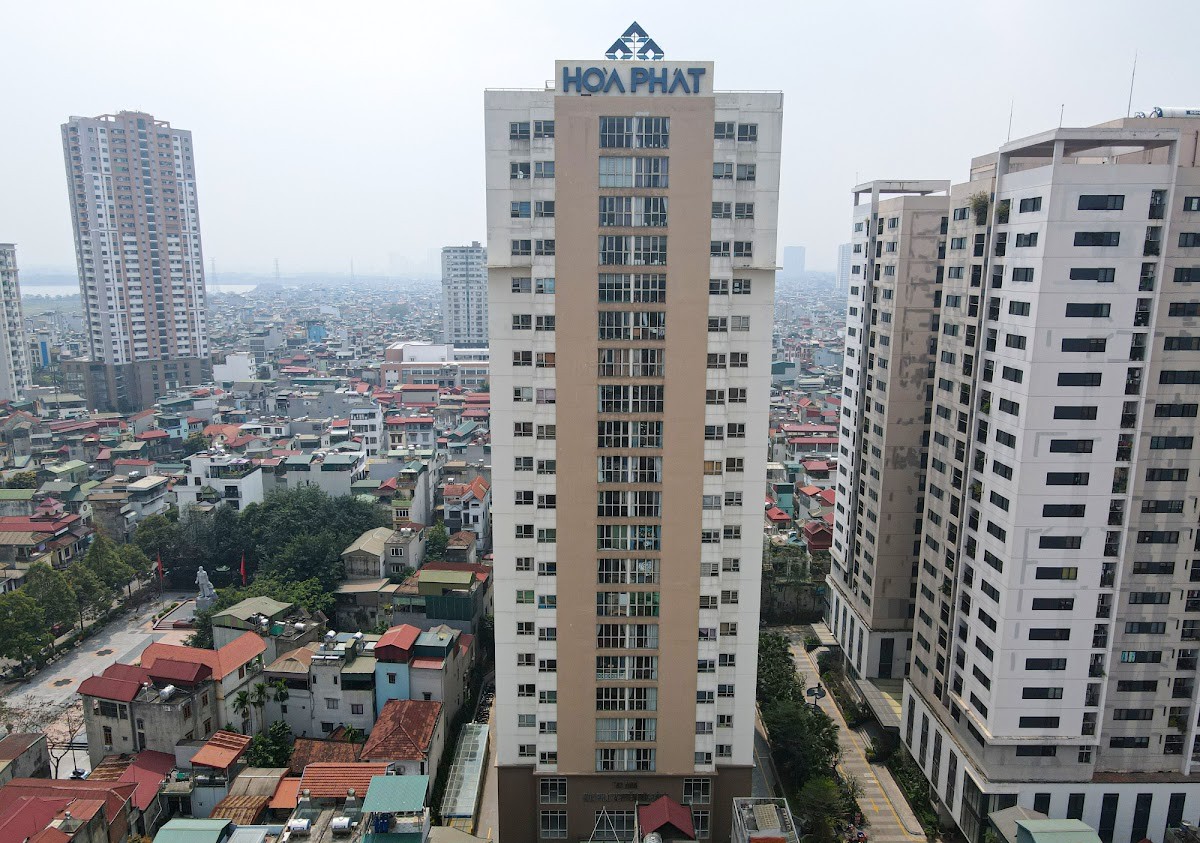 Mặt tiền Chung cư Hoà Phát 70 NDC Tower