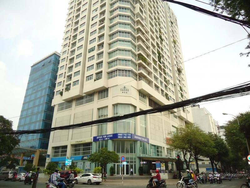 Hình chụp dự án Tản Đà Court với vị trí trung tâm và kết nối giáo dục – y tế thuận lợi.