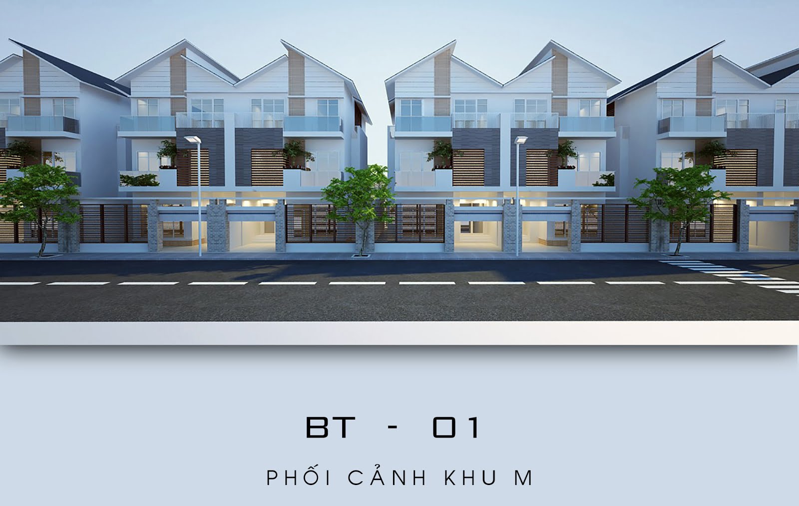 Phối cảnh Khu dân cư An Thịnh Bà Điểm