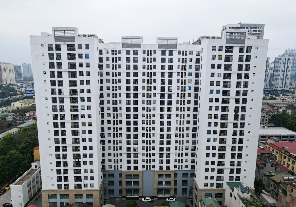 Phối cảnh chung cư 282 Nguyễn Huy Tưởng
