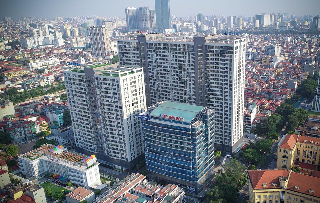 Phối cảnh chung cư Tràng An Complex