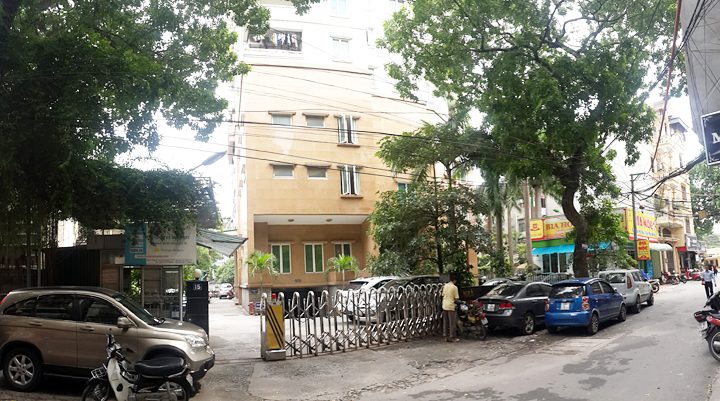 Toàn cảnh Chung cư Hacisco Thái Thịnh nhìn từ trên cao