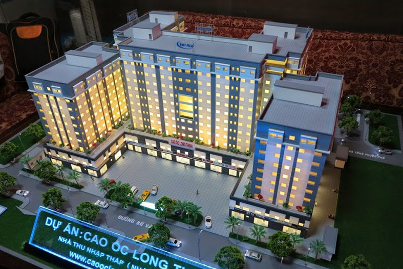 Tổng quan khu Chung cư Cao ốc Long Thịnh Quy Nhơn