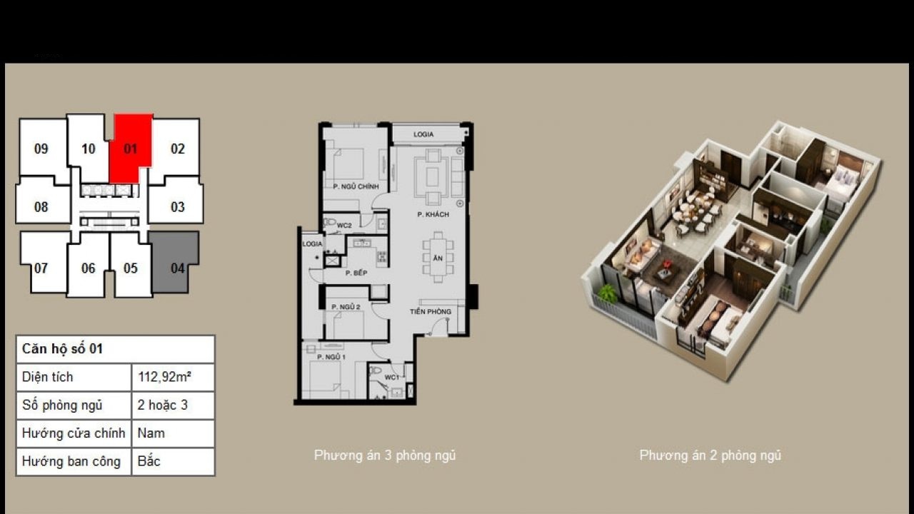 Sơ đồ mặt bằng điển hình Platinum Residences