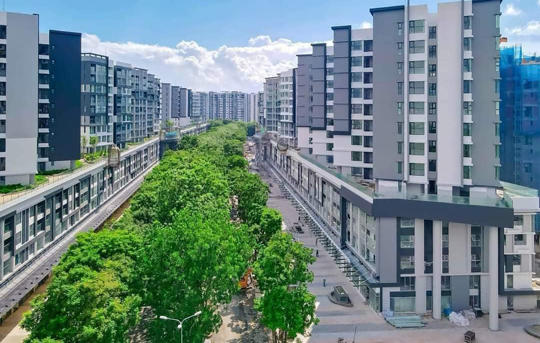 Phối cảnh Diamond Alnata Tân Phú
