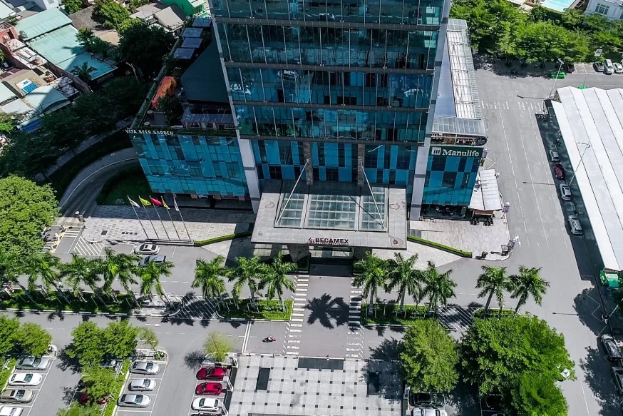 Toàn cảnh Becamex Tower, Thành phố Thủ Dầu Một
