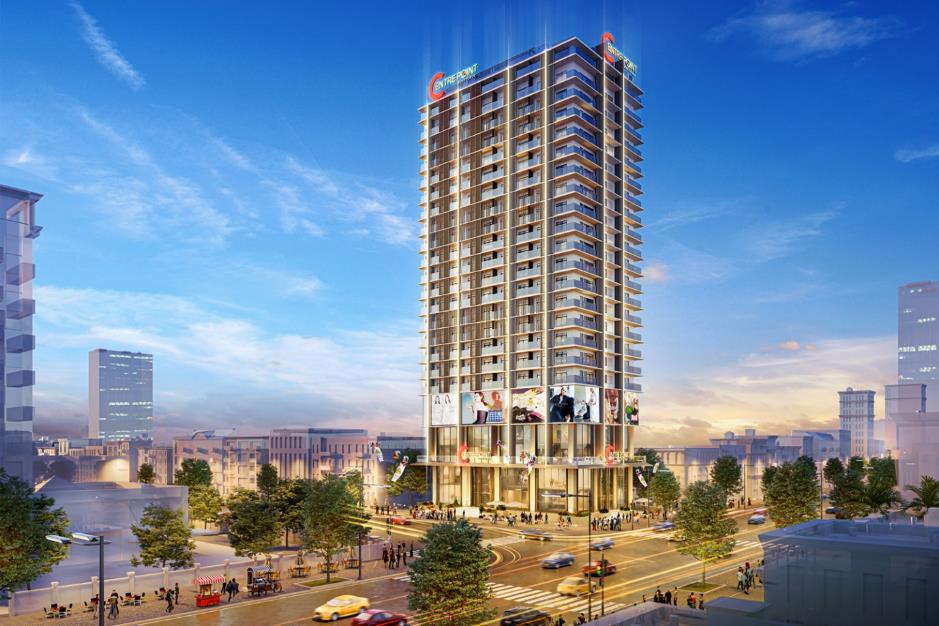 Phối cảnh tổng thể dự án Center Point Đà Nẵng tại quận Hải Châu