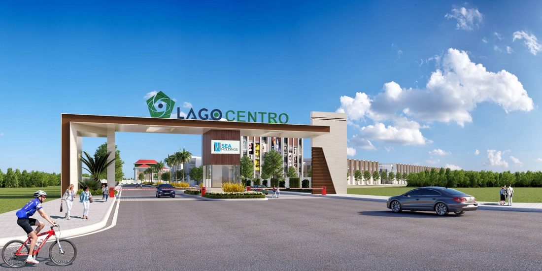 Toàn cảnh Khu đô thị Lago Centro tại Bến Lức, Long An
