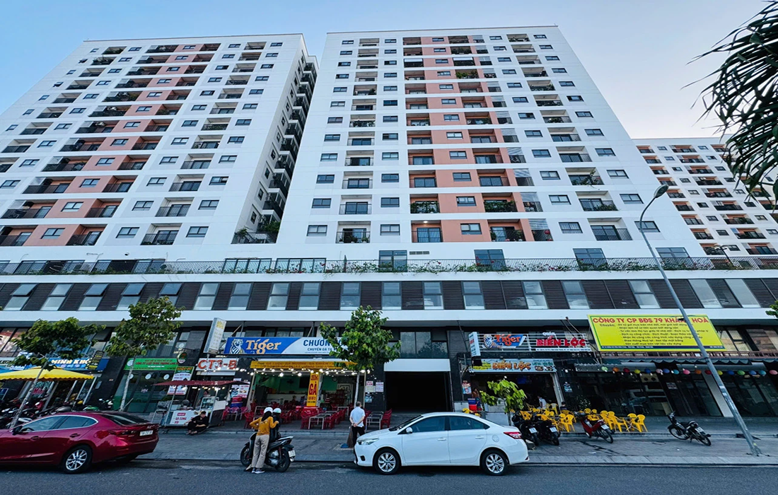 Phối cảnh chung cư CT3 Vĩnh Điềm Trung