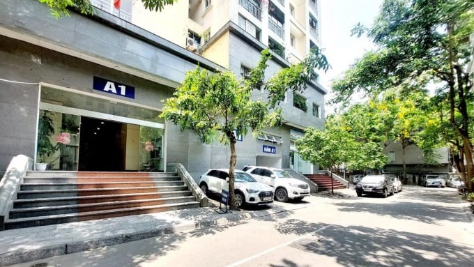 Toàn cảnh Chung cư 229 Phố Vọng từ trên cao