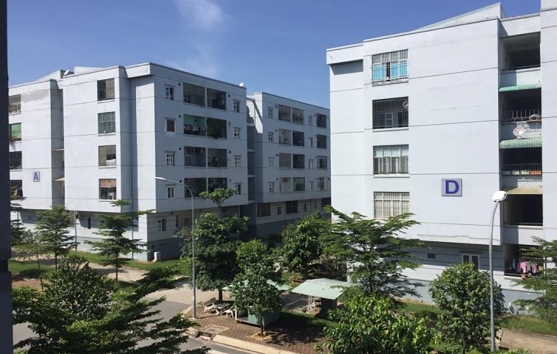 Không gian sống yên bình tại Chung cư Quân đội Bason