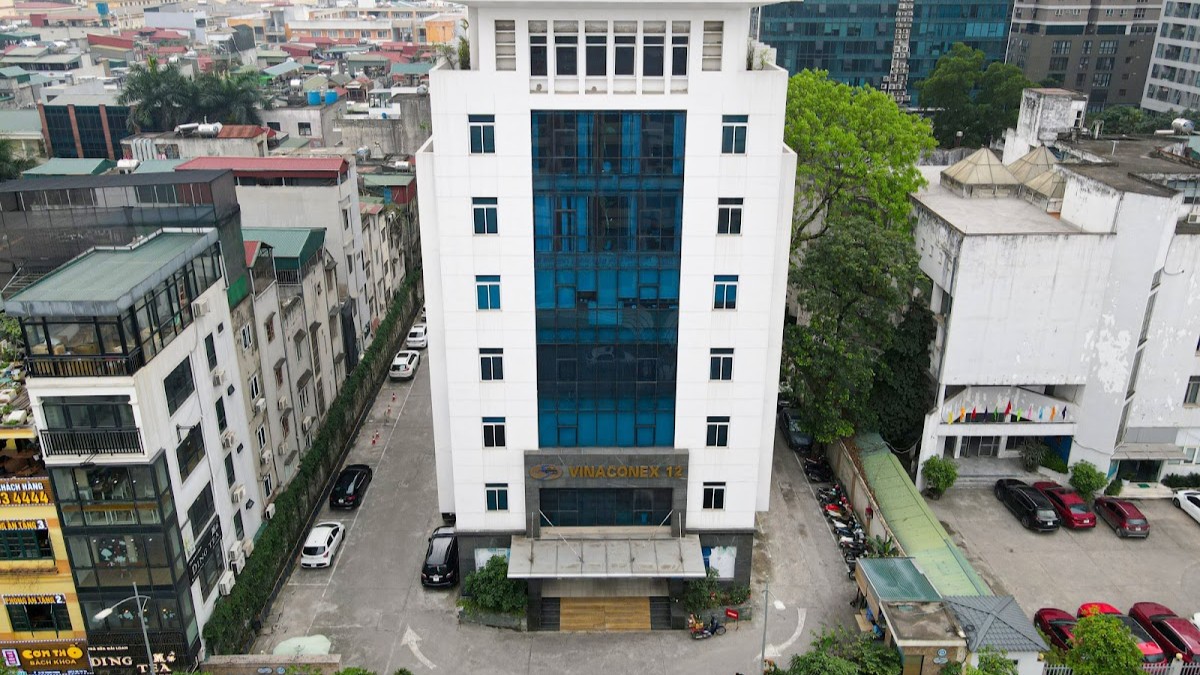 Toàn cảnh Chung cư 57 Vũ Trọng Phụng từ trên cao