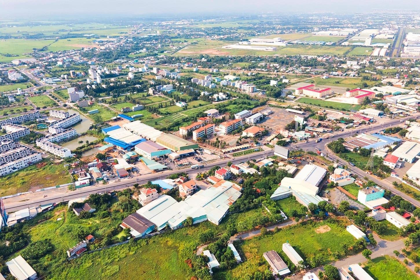 Tổng quan dự án Long Kim II từ trên cao