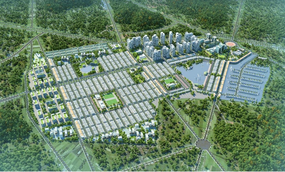 Phối cảnh tổng thể Vinhomes Hậu Nghĩa