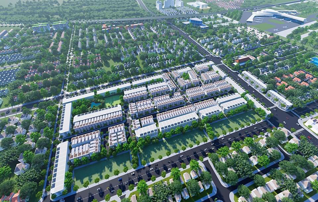 Hạ tầng hoàn thiện tại The Golden City