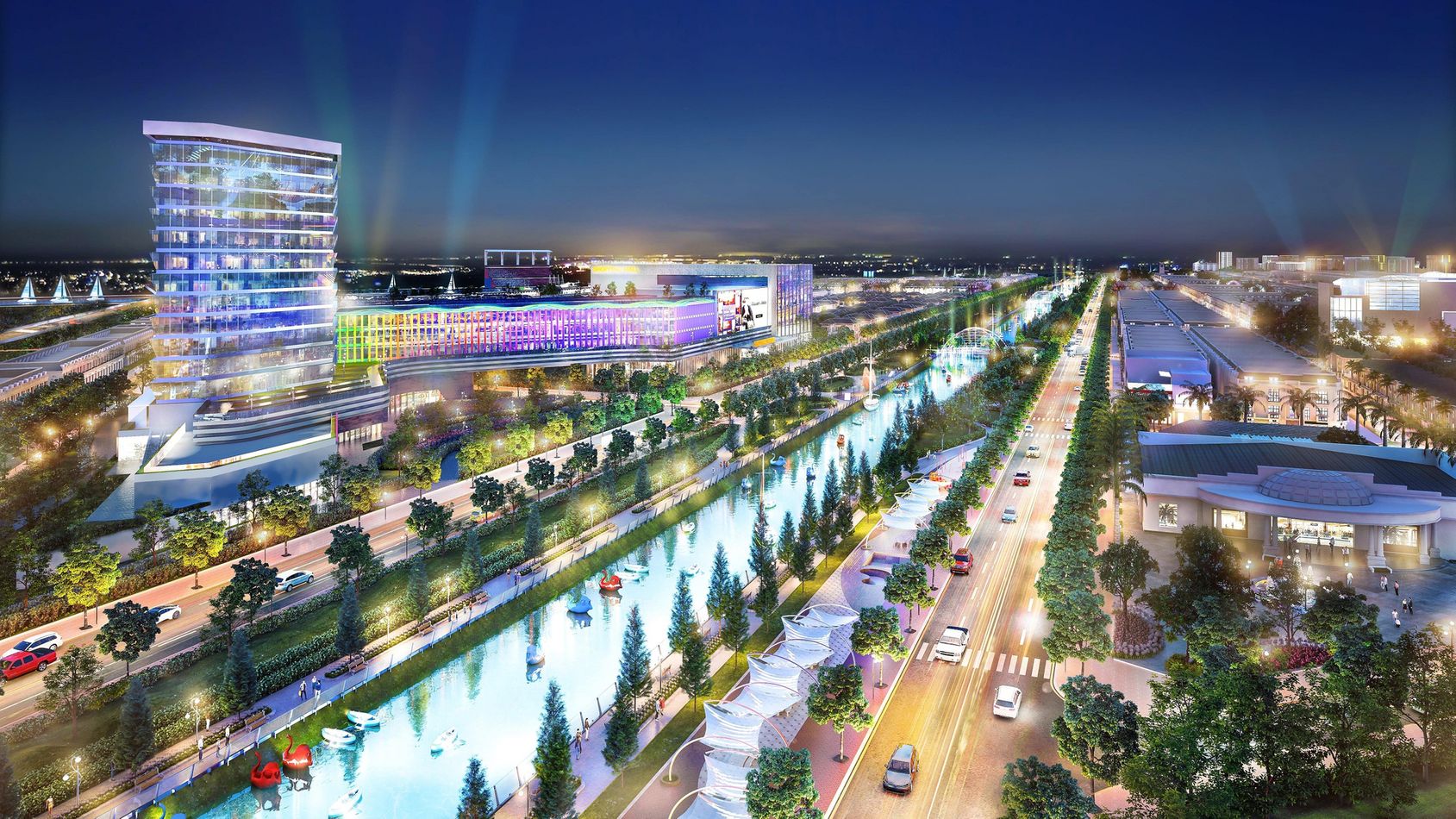 Hình ảnh thực tế Khu dân cư Mekong Centre Sóc Trăng