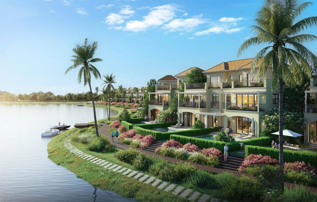 Biệt thự song lập tại Phú Thịnh với kiến trúc sang trọng