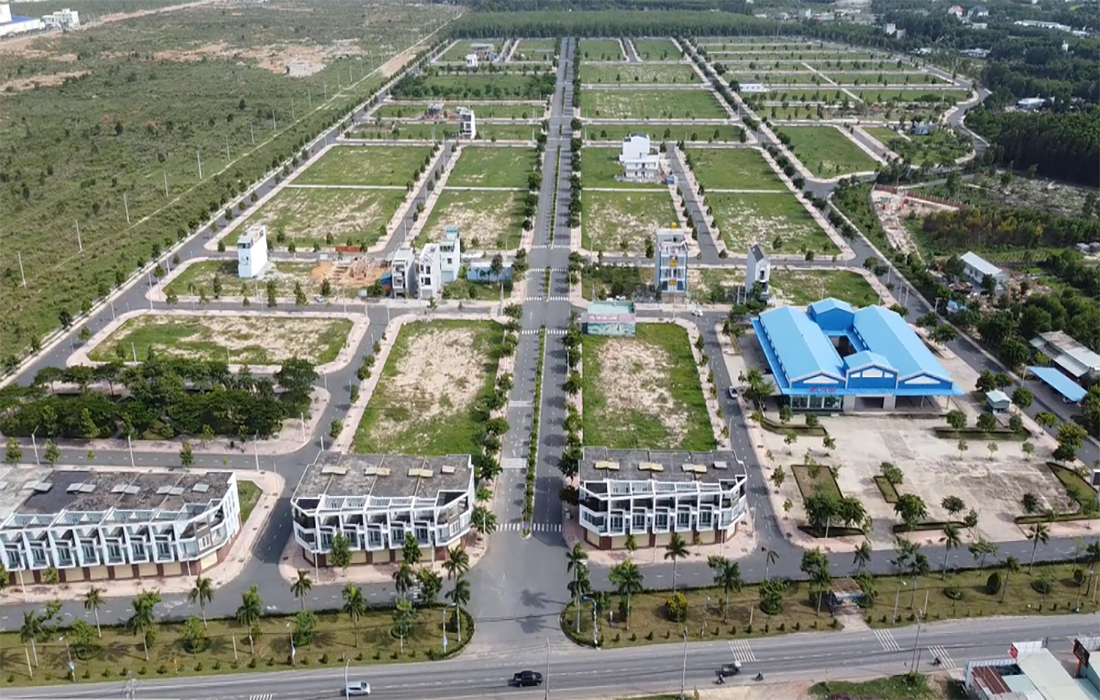 Toàn cảnh Khu dân cư D2D Lộc An Long Thành
