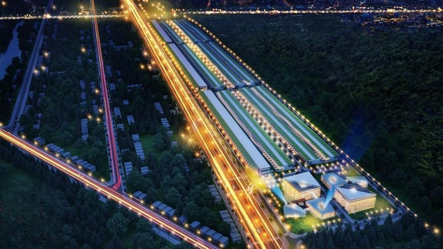 Phối cảnh Khu đô thị Mega City Kon Tum