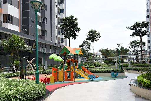 Khu vui chơi dành cho trẻ em tại chung cư Him Lam Phú An