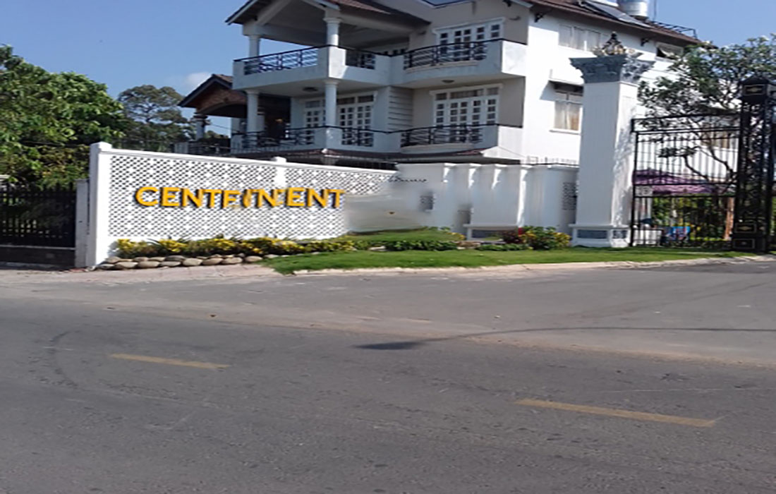 Central Garden Bình Dương nhìn từ trên cao