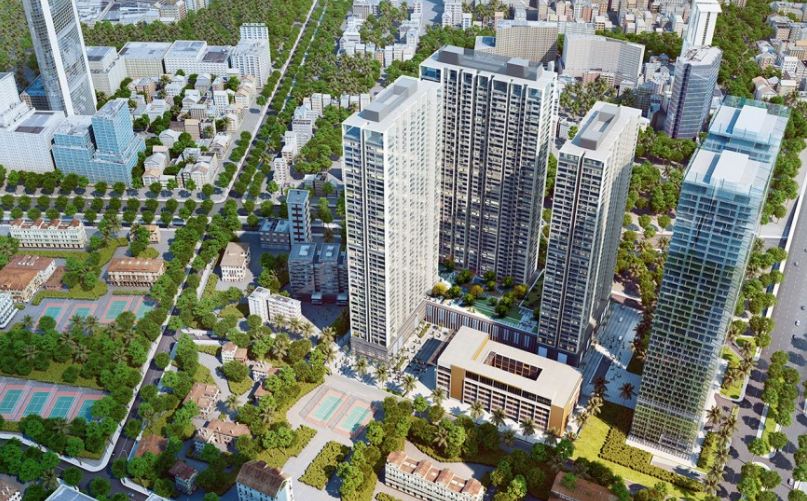 Phối cảnh Vincity Hưng Yên (Vinhomes Ocean Park 3) với biển hồ