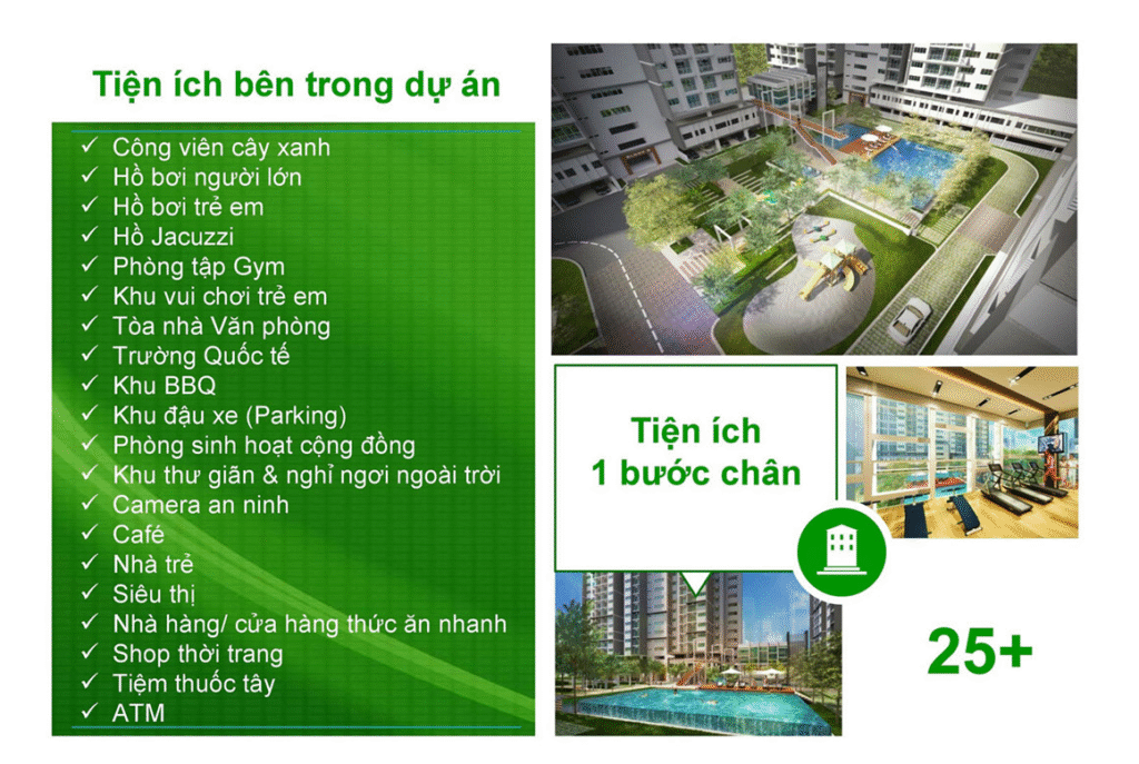 Tiện ích nội khu Opal Skyline