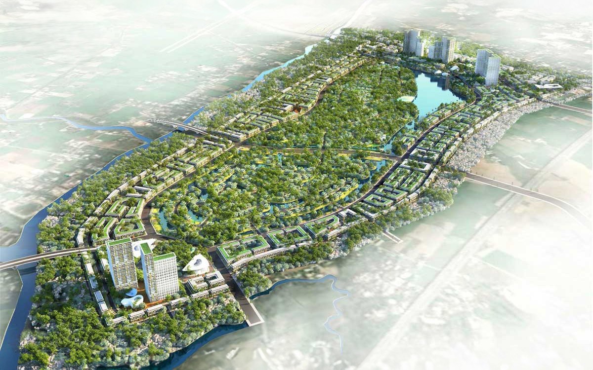 Phối cảnh biệt thự mẫu Eco Retreat Long An