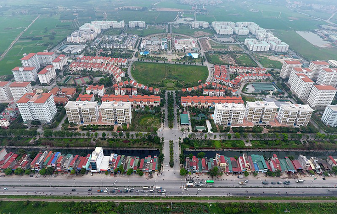Phối cảnh KĐT Đặng Xá 2