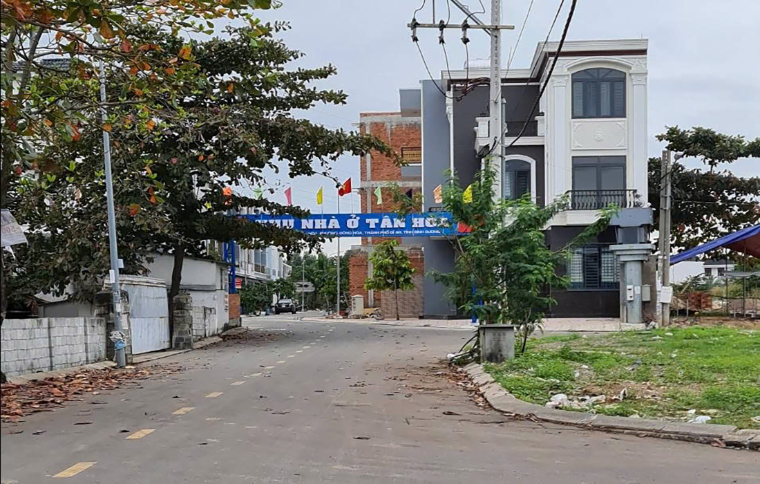 Phối cảnh Khu dân cư Tân Hòa