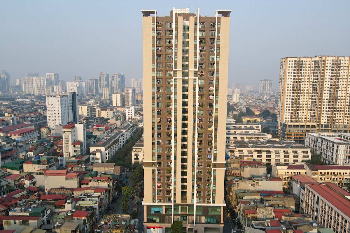 Phối cảnh Chung cư Khu nhà ở 44 Triều Khúc với kiến trúc hiện đại
