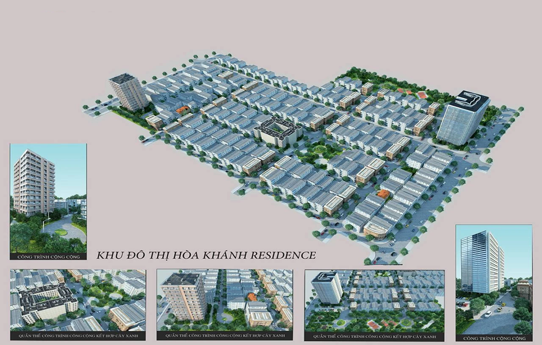 Hạ tầng thực tế tại Hòa Khánh Residence