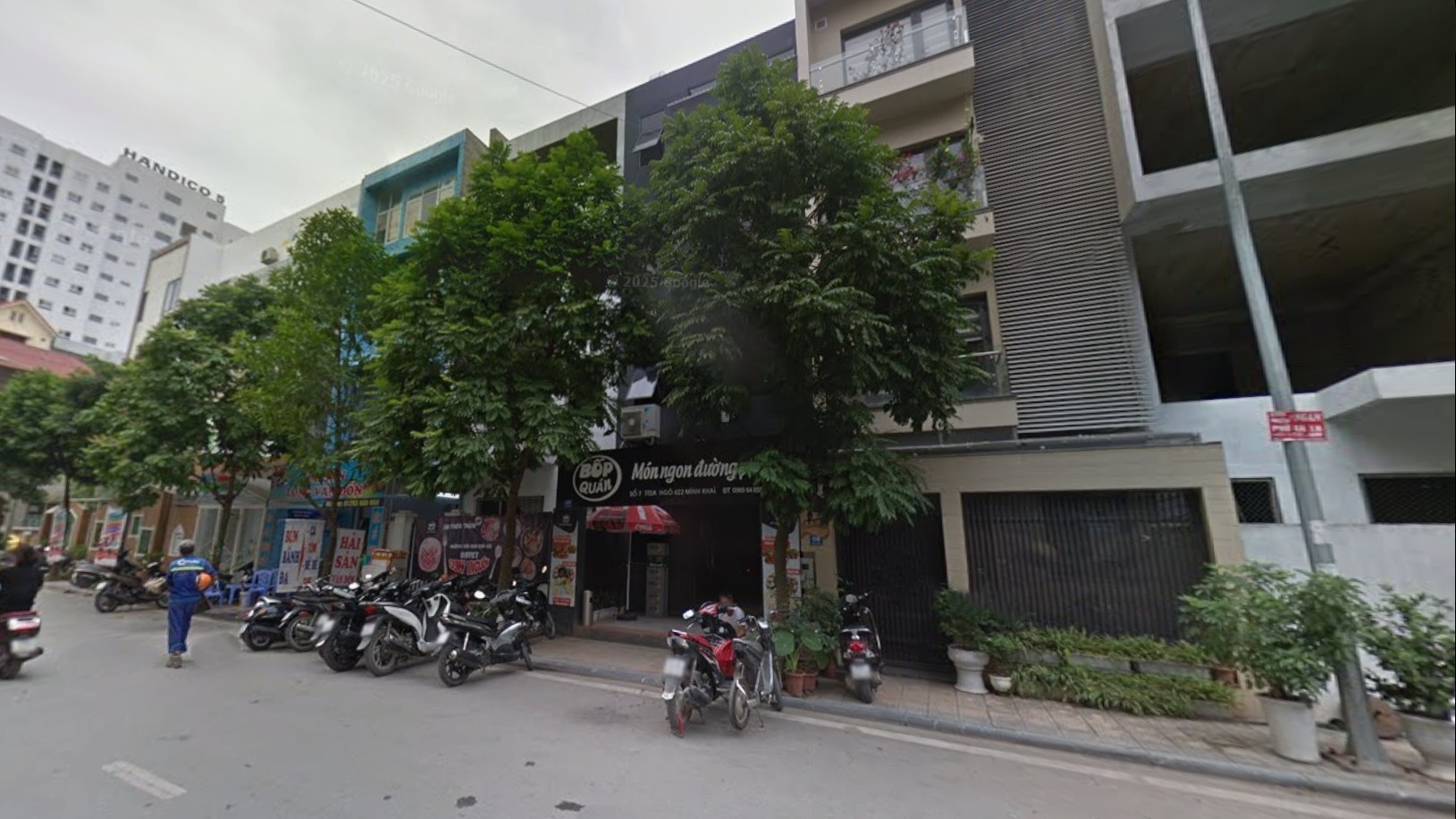 Phối cảnh khu liền kề 622 Minh Khai với kiến trúc tân cổ điển