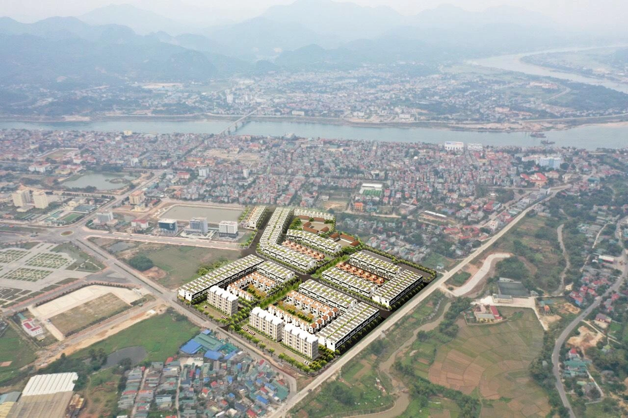 Phối cảnh thiết kế Khu đô thị mới Hòa Bình New City