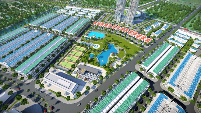 Phối cảnh tổng thể Huế Green City