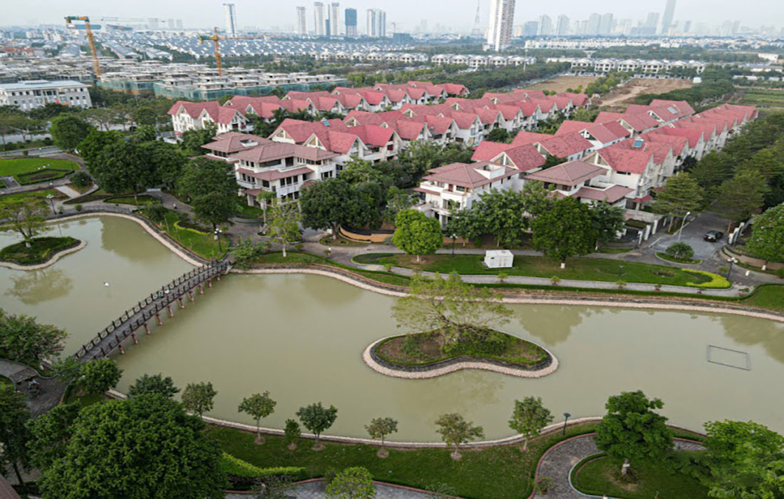 Không gian sống tại Khu đô thị An Hưng