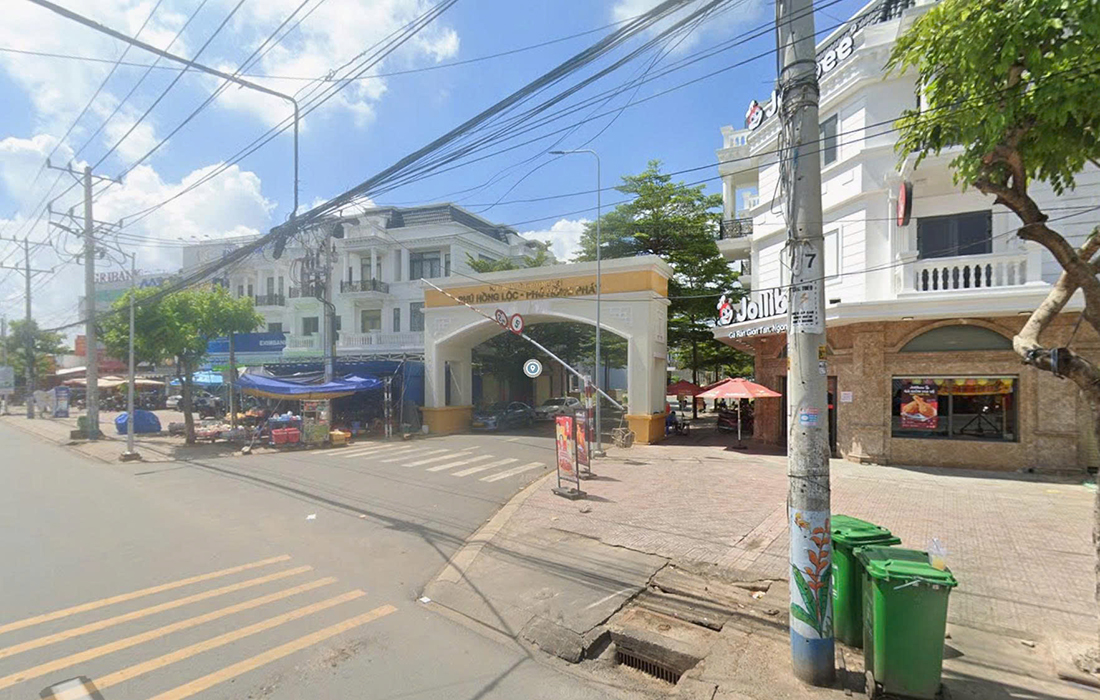 Căn góc Nhà phố thương mại An Phú
