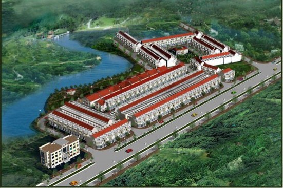 Tổng quan Khu Dân Cư Nam Long - Long An từ trên cao