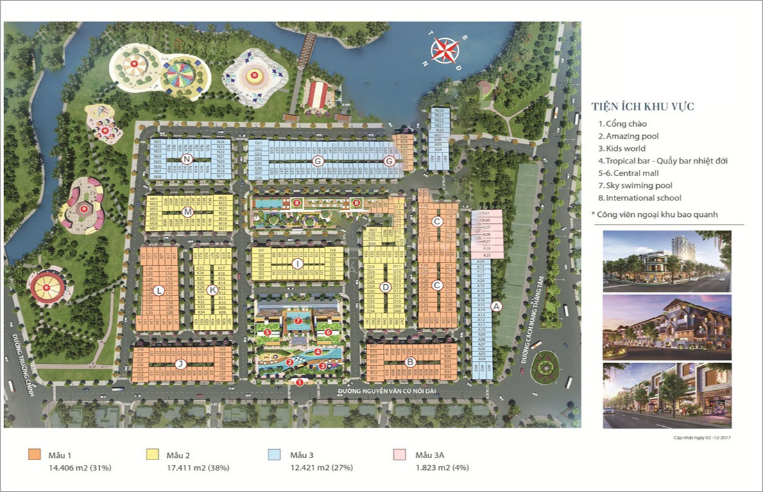 Sơ đồ phân lô Khu đô thị Barya Citi Bà Rịa