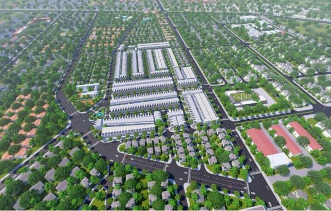 Phối cảnh tổng thể dự án The Sun City