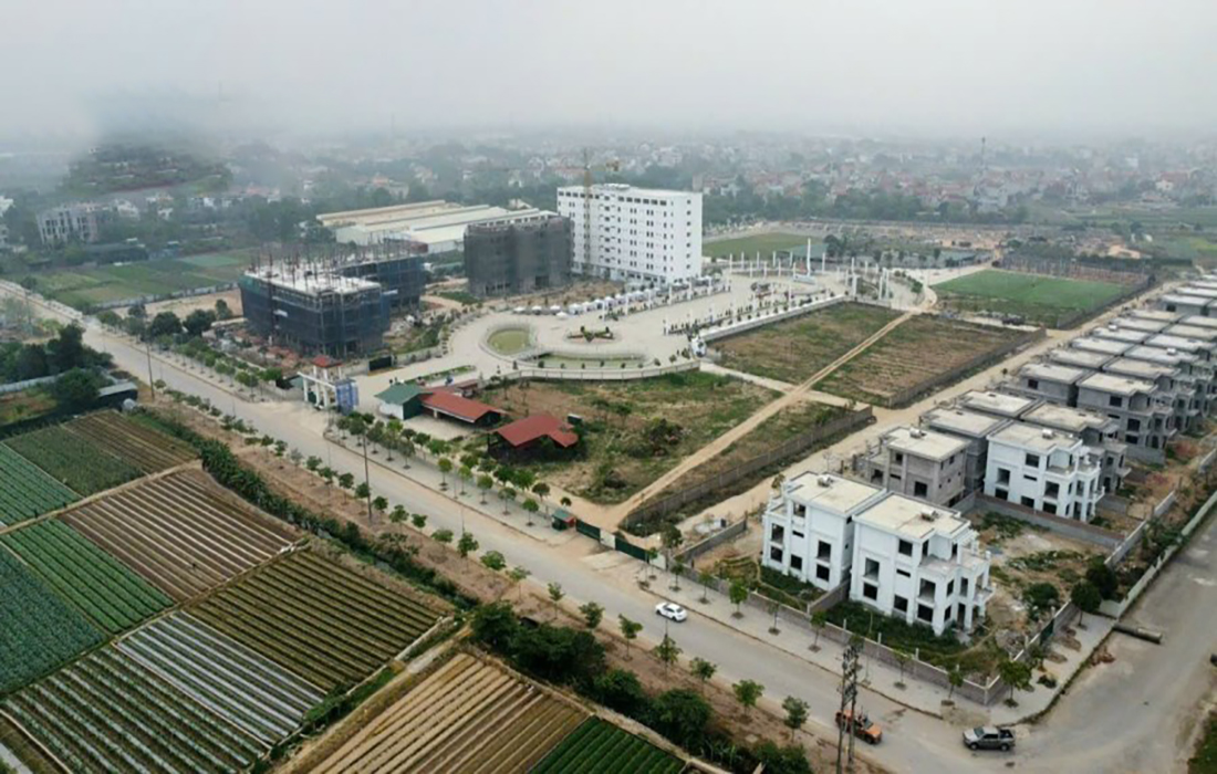Phối cảnh biệt thự Cienco 5 Mê Linh