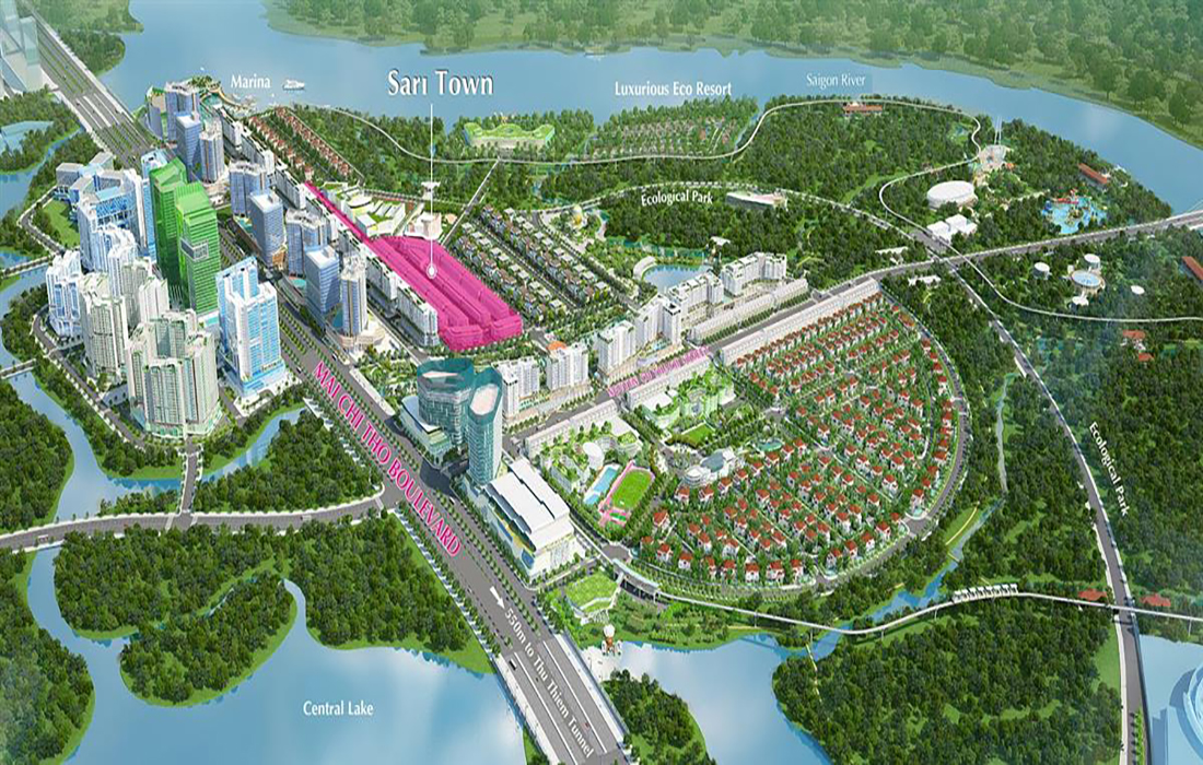 Nhà liền kề Khu đô thị Quang Minh