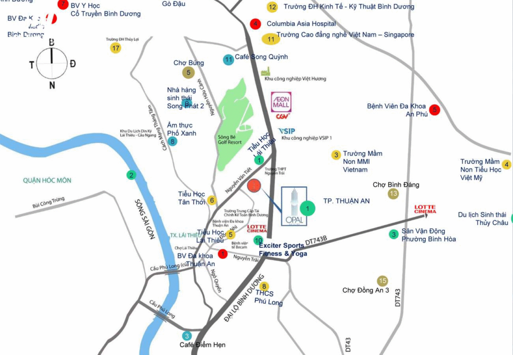 Đánh giá tổng quan vị trí của Opal Skyline