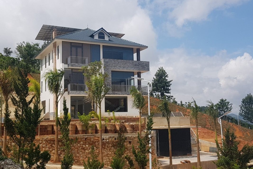 Phối cảnh Langbiang Town Đà Lạt ban đêm