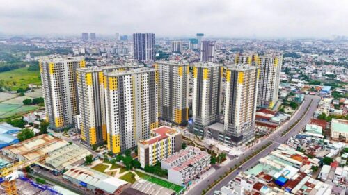 Ảnh tổng quan dự án Bcons City từ trên cao